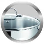 Jamie Oliver Induktion Kochtopf mit Glasdeckel im Detail-Check